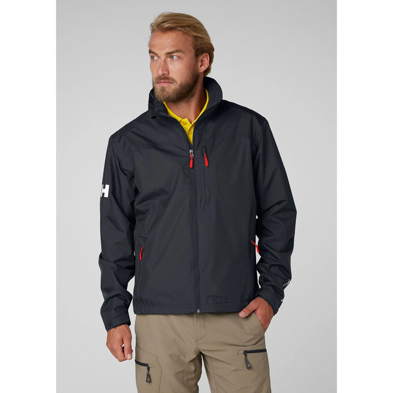 Helly Hansen Men's Crew Midlayer Jacket Navy - Medium-3